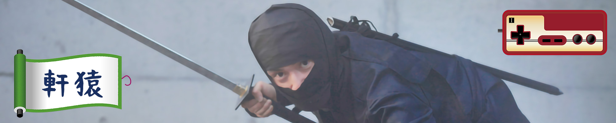 軒猿(のきざる)のレトロゲーム屋敷